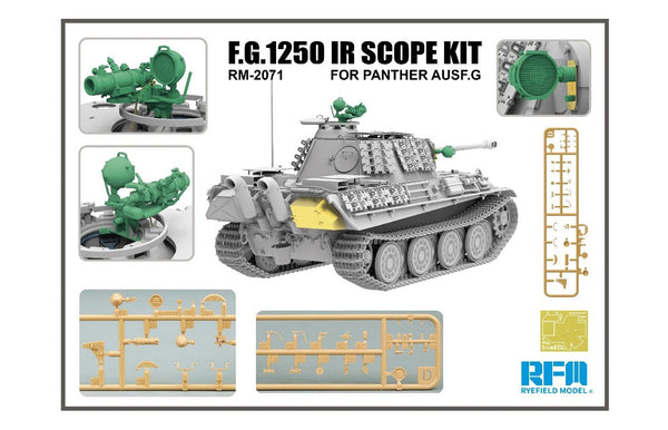 Rye Field Model 2071 1/35 Upgrade Set F.G.1250 IR Scope Kit for Panther G
