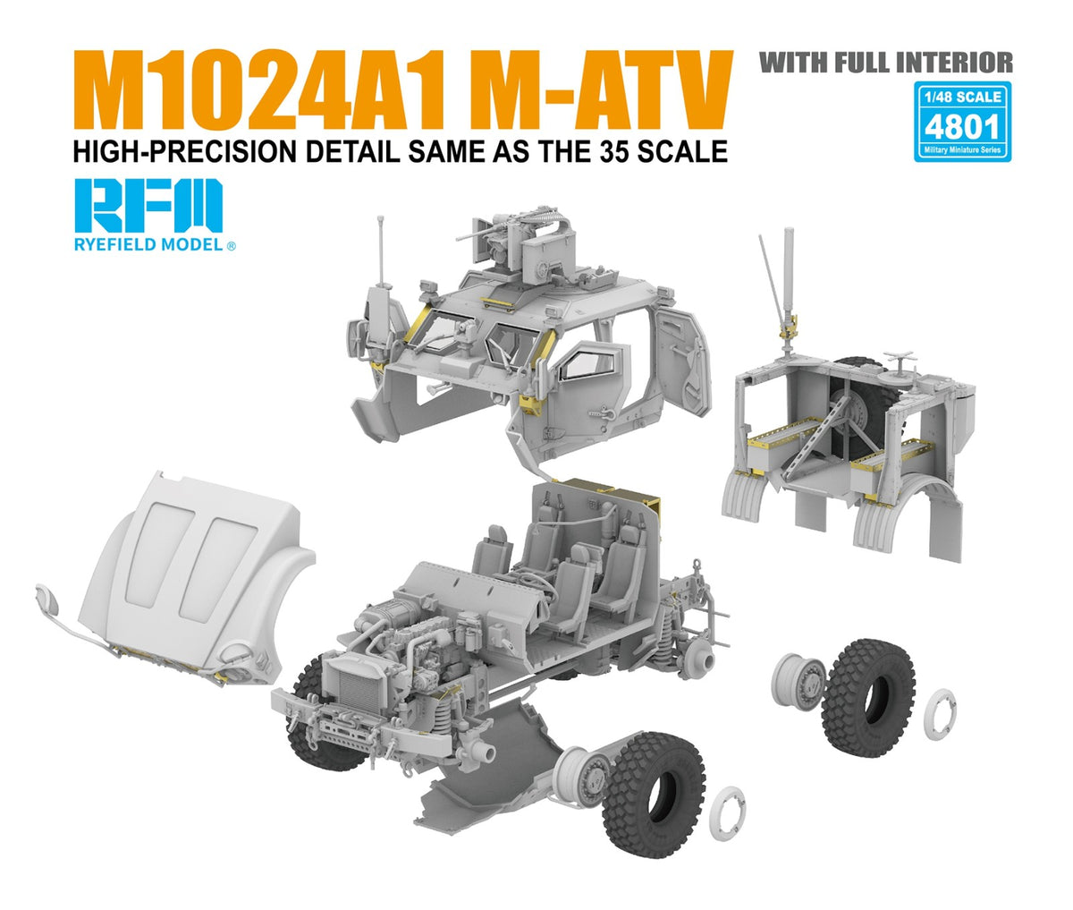 ライフィールド1/35 オシュコシュM-ATV ライフィールド1/35 オシュコシュM-ATV-ウォーザード
