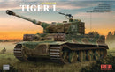 Rye Field Model 5080 1/35 Tiger I Late Production w/Full interior & Zimmerit