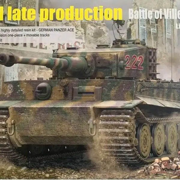 Rye Field Model 5101 1/35 Tiger I Late Production - Battle of Villers-