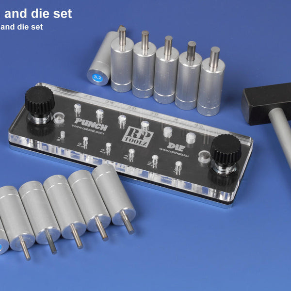 RP Toolz RP-BPD Punch and Die Set - BIG CIRCLE