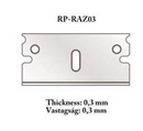 RP Toolz RP-RAZ .3mm Replacement Razor Blades (for RP-CUTR Miter Cutter)