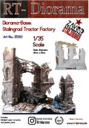 RT DIORAMA 35303 1/35 Diorama-Base: "Stalingrad Tractor Factory" (Upgraded Ceramic Version)
