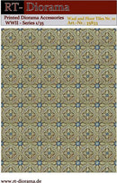 RT DIORAMA 35833 1/35 Printed Accessories: Wall and Floor Tiles No. 10