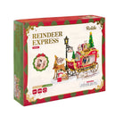 Robotime DS059 Reindeer Express DIY Miniature