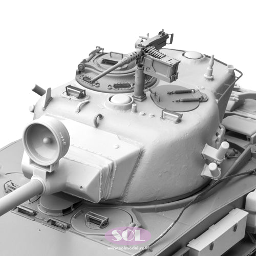 Sol Resin Factory MM600 1/16 M50 IDF Super Sherman conversion resin kit