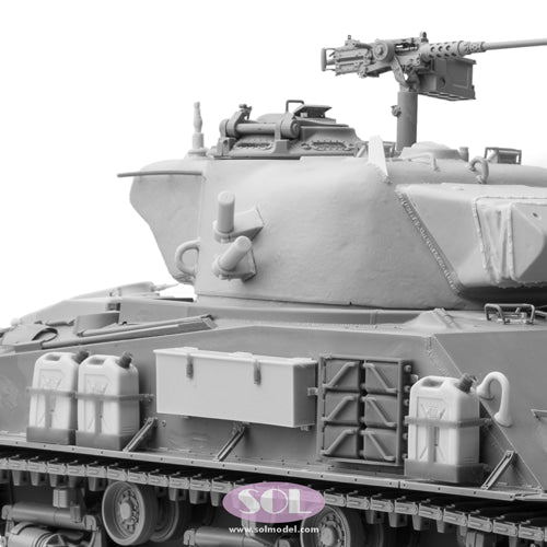 Sol Models Sol Resin Factory MM600 1/16 M50 IDF Super Sherman conversion resin ki