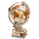 Robotime ST003D Luminous Globe DIY Wooden 3D Puzzle