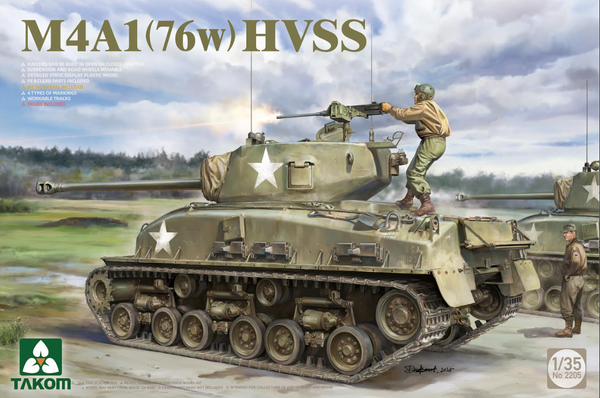 TAKOM 2205 M4A1 76(w) HVSS SHERMAN