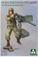 TAKOM 1025 1/16 US ARMY CREWMAN WW2 WITH .50 CAL