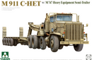 Takom 5024 1/72 M911 C-HET w/M747 Heavy Equipment Semi-Trailer