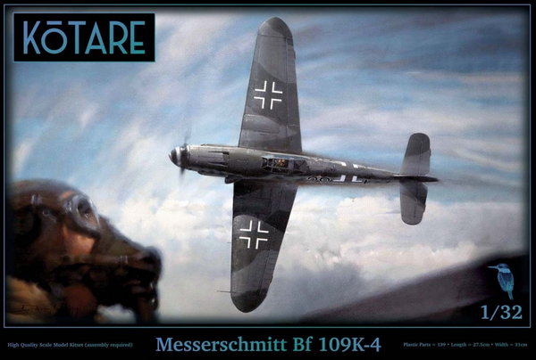 ***PRE-ORDER KOTARE 32009 1/32 Messerschmitt Bf 109K-4 PRE-ORDER***