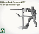 TAKOM 1025 1/16 US ARMY CREWMAN WW2 WITH .50 CAL