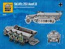 Build Army BA0251 WW2 German Sd.Kfz.251 Ausf.D