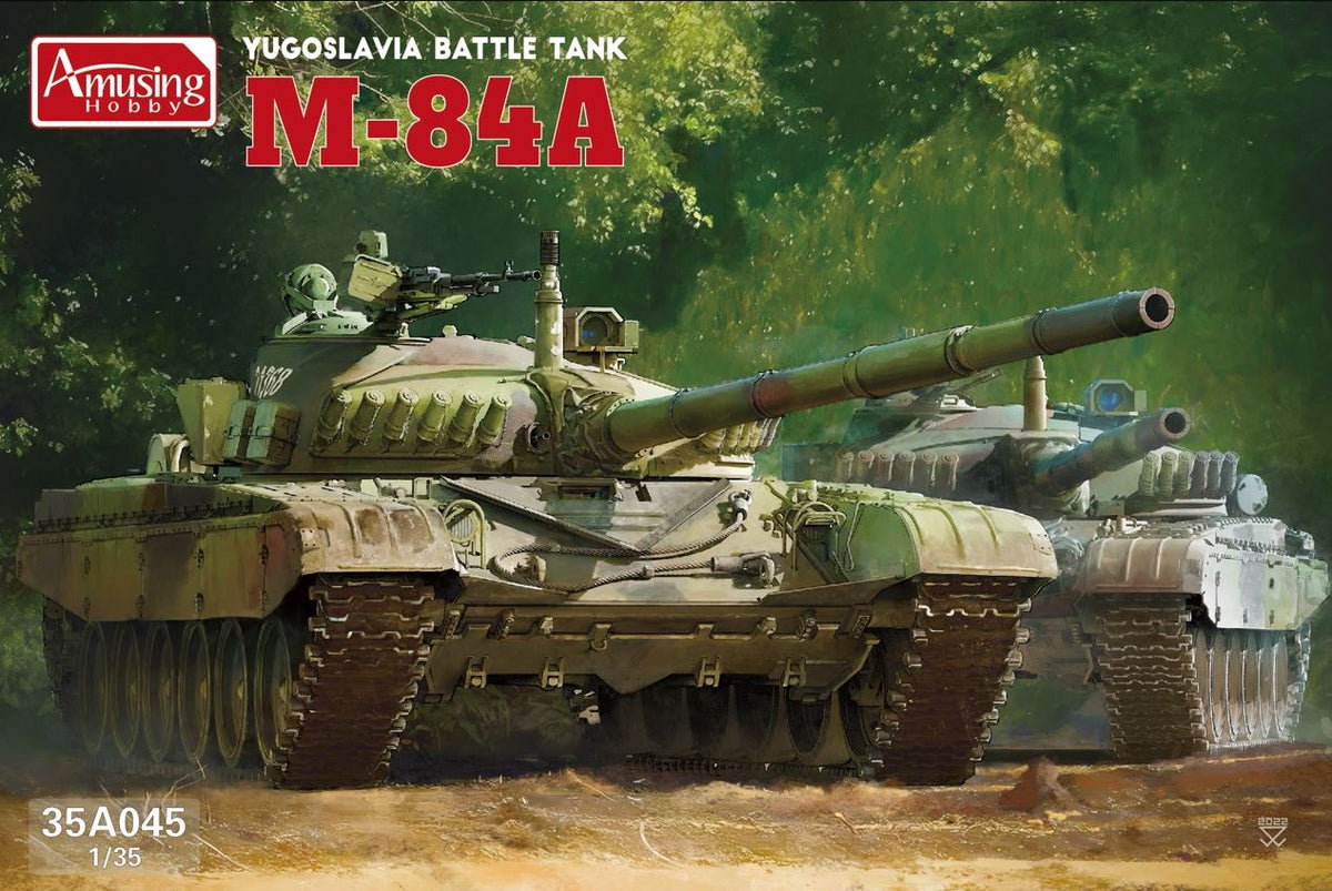 Amusing Hobby 35A045 1/35 M84A Yugoslav Main battle tank