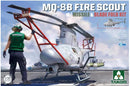 Takom 2169 1/35 MQ8B Fire Scout Helicopter w/Missile & Blade Fold Kit