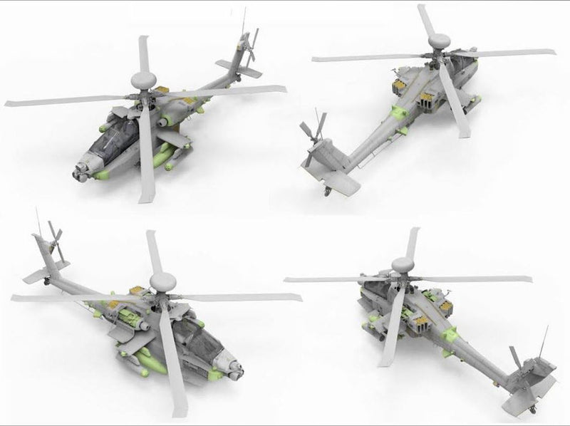 Takom 2604 1/35 AH-MK1 Apache Attack Helicopter - BRITISH