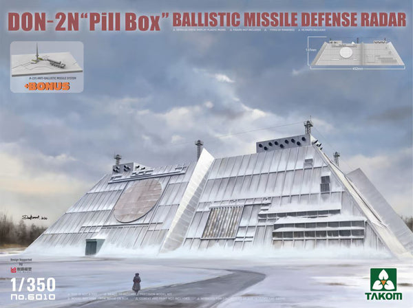 TAKOM 6010 1/350 DON-2N "Pill box" Ballistic Missile Defense Radar