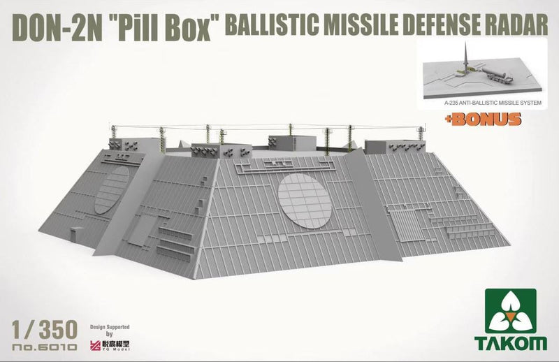 TAKOM 6010 1/350 DON-2N "Pill box" Ballistic Missile Defense Radar