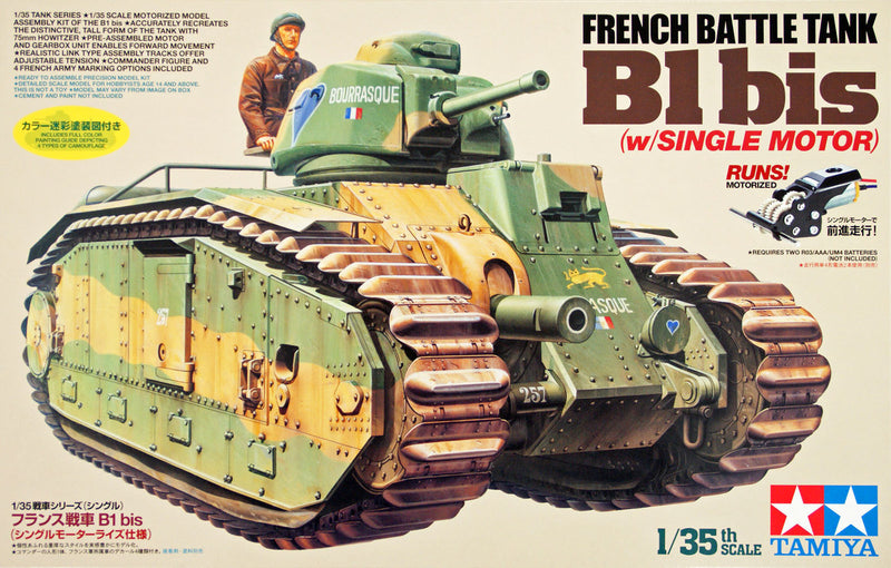 Tamiya B1 BIS  (1 Motor) 1/35