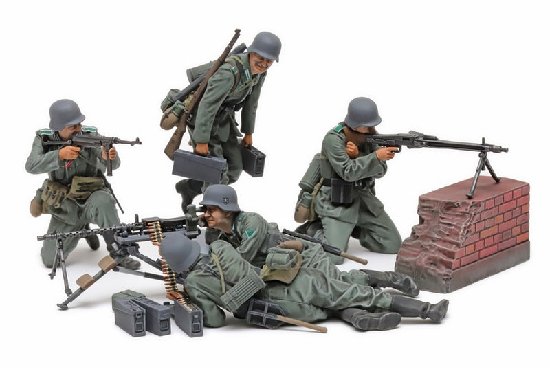 Tamiya 35386 1/35 German Machine Gun Team (Mid-WWII)