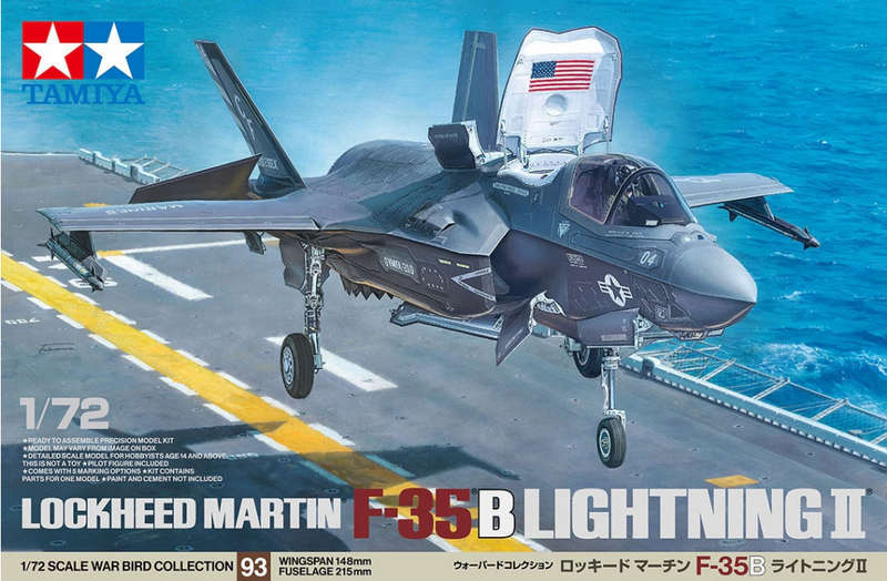 Tamiya 60793 1/72 Lockheed Martin F-35B Lightning II