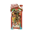 Robotime TGC06 Christmas Street DIY Wooden 3D Puzzle Book Nook