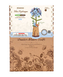 Robotime TW141 Rowood DIY Wooden Flower Bouquet (Blue Hydrangea) 3D Wooden Puzzle