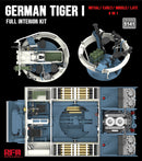 Rye Field Model 5141 1/35 Tiger I interior kit: Initial/ Early/ Mid/ Late