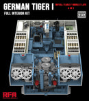 Rye Field Model 5141 1/35 Tiger I interior kit: Initial/ Early/ Mid/ Late