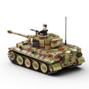Build Army BA0181C WW2 German Tiger 1 Ausf.E Tank Late Version (Camouflage)