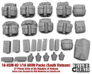 Value Gear 16USM03 1/16 Vietnam ARVN & Butt Packs (Packs & Canteens)
