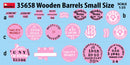 MiniArt 35658 1/35 Wooden Barrels Small Size