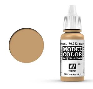 Vallejo 70.912 Tan Yellow - Model Color 17ml