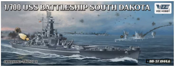 VEE Hobby 57005 1/700 USS South Dakota BB-57 1944