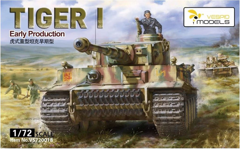 Vespid 720018 1/72 Tiger I Early Production