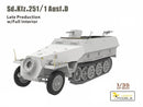 Vespid 1/35 SP8001 Sd.Kfz.251/1 Ausf.D Late Production