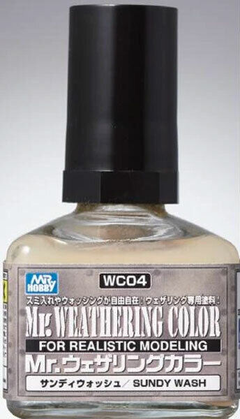 Mr. Hobby WC04 Mr. Weathering Color - Sandy Wash - 40ml