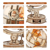 Robotime ST003D Luminous Globe DIY Wooden 3D Puzzle