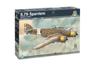 Italeri 1412 1/72 Italian Savoia-Marchetti SM.79 M Sparviero