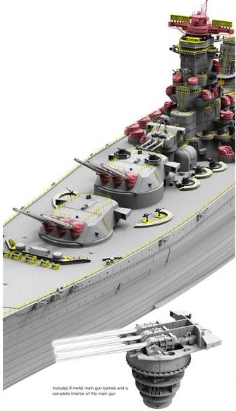 ***PREORDER - NOT IN STOCK Border Model BS004 1/350 Yamato - Imperial Japanese Navy Battleship PREORDER ***