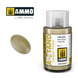 AMMO by Mig 2353 A-Stand Brown Primer & Microfiller Lacquer