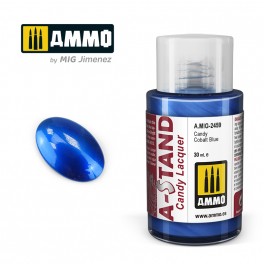 AMMO by Mig 2459 A-Stand Candy Cobalt Blue Lacquer