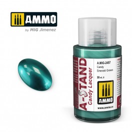 AMMO by Mig 2457 A-Stand Candy Emerald Green Lacquer