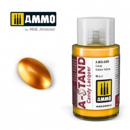 AMMO by Mig 2455 A-Stand Candy Golden Yellow Lacquer