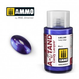 AMMO by Mig 2460 A-Stand Candy Indigo Lacquer
