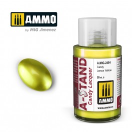 AMMO by Mig 2454 A-Stand Candy Lemon Yellow Lacquer