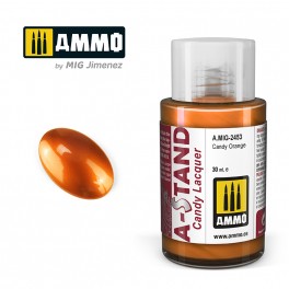 AMMO by Mig 2453 A-Stand Candy Orange Lacquer