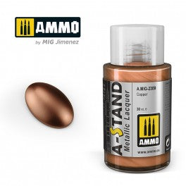 AMMO by Mig 2309 A-Stand Copper Metallic Lacquer