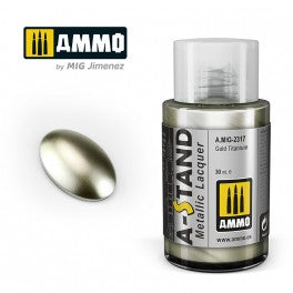 AMMO by Mig 2317 A-Stand Gold Titanium Metallic Lacquer